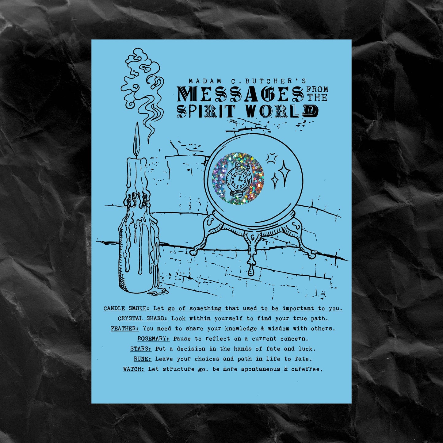 Scratch-Off Fortune Card (Intuitively Picked Design)