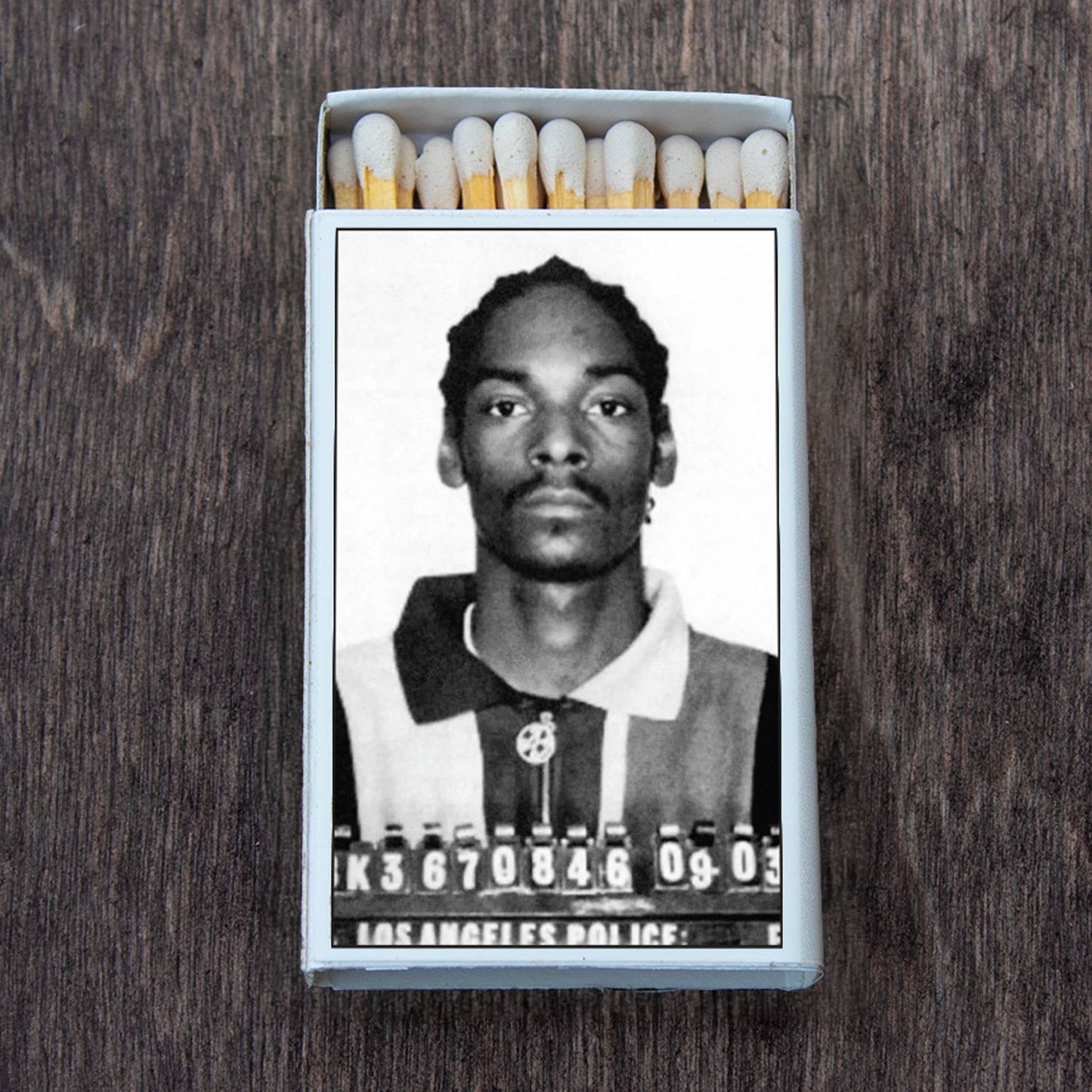 Snoop Dogg Mug Shot Matchbox