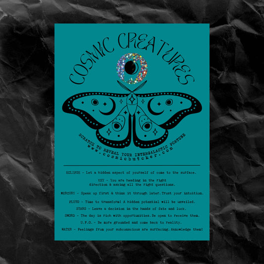 Scratch-Off Fortune Card (Intuitively Picked Design)